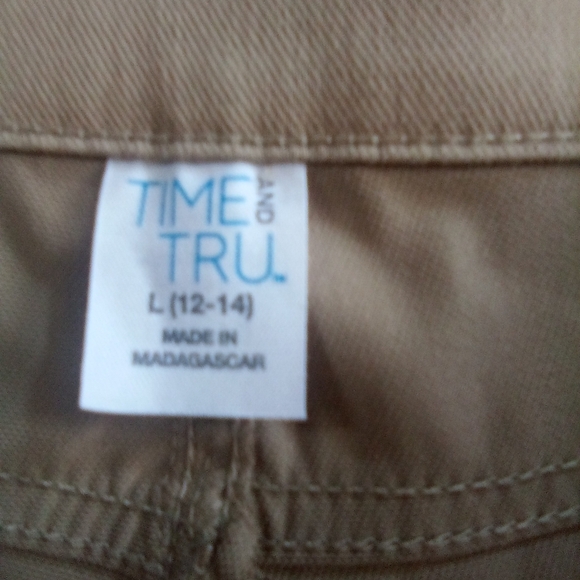Time and true stretchy khakis - Picture 2 of 3